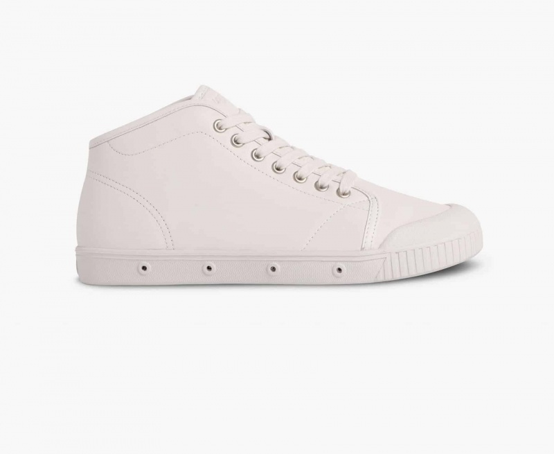 Basket Spring Court B2 Sheepskin Blanche Homme | WTU-05608437